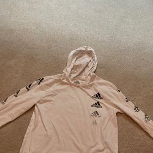 Black and white adidas 10-12y medium